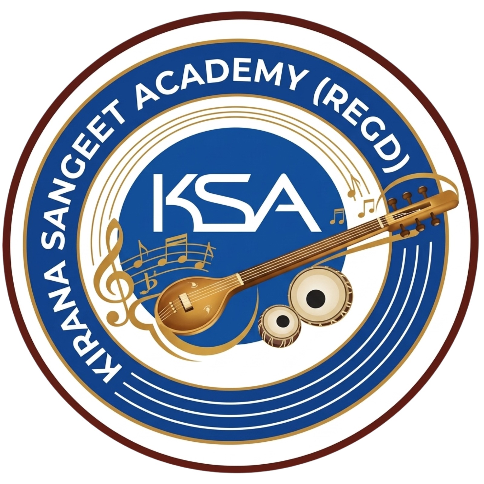 Kirana Sangeet Academy Logo